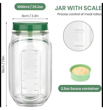 Portable Salad Container