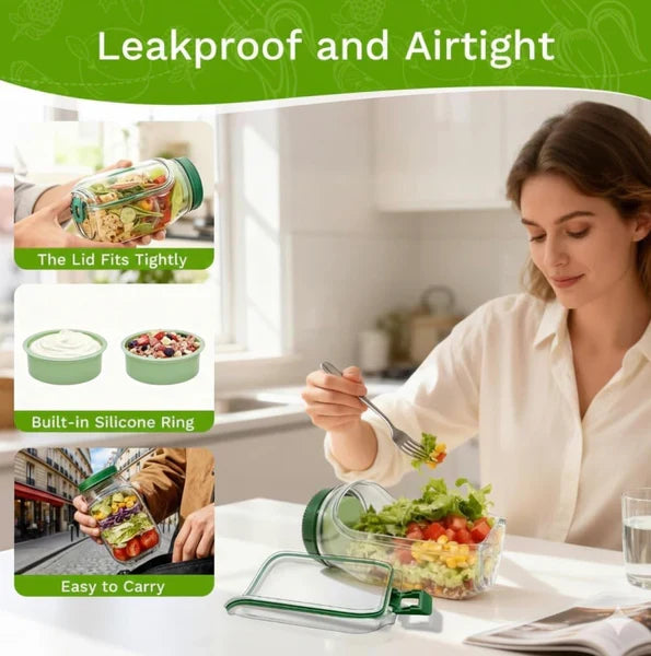 Portable Salad Container