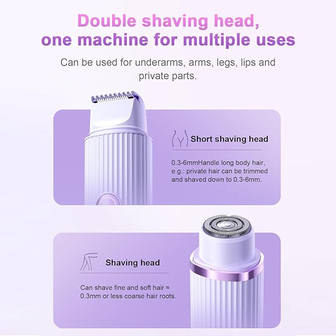 Double-headed Electric Shaver
